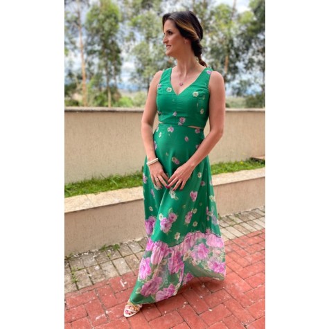 Vestido Flowers-M