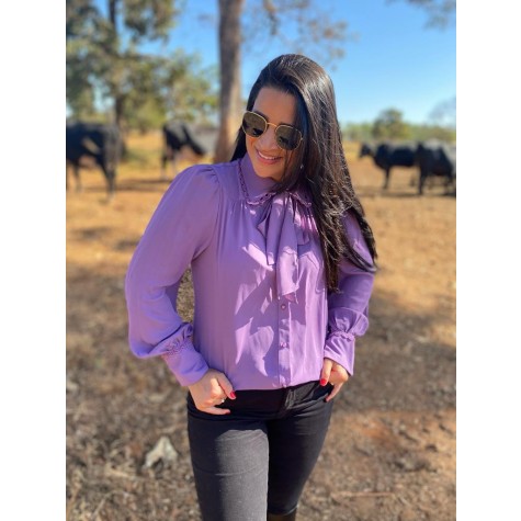 Blusa Cherri-Pastel Lilac #BCAFCF-M