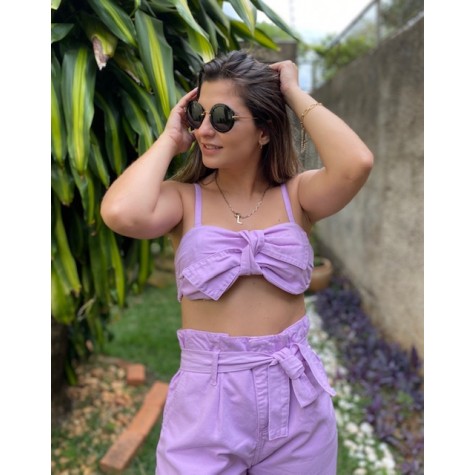 Conjunto jeans Catarina-Pastel Lilac #BCAFCF-P